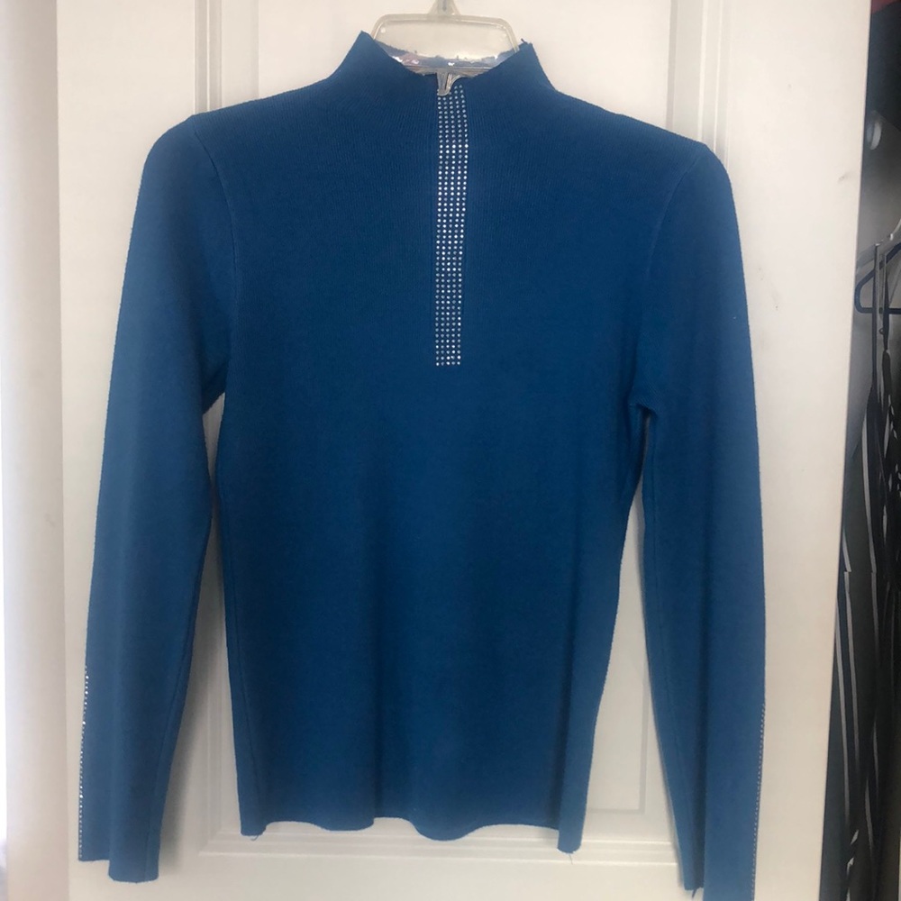 Diamonds Dancing Sweater (Blue)
